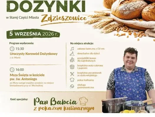 Dożynki w Starej Części Miasta Zdzieszowice – 5 września pełne atrakcji