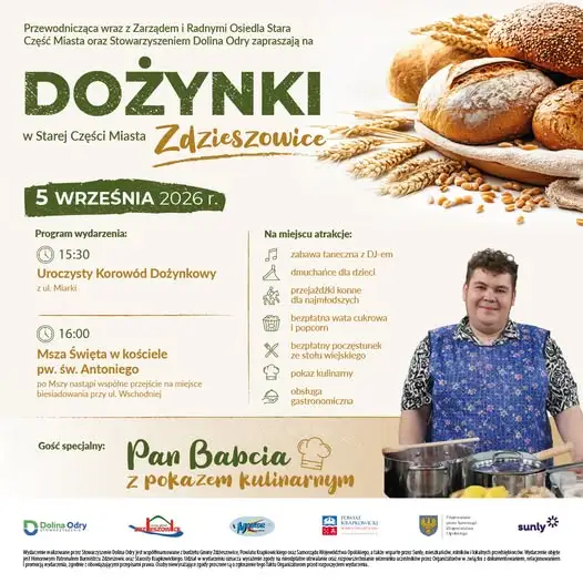 Dożynki w Starej Części Miasta Zdzieszowice – 5 września pełne atrakcji