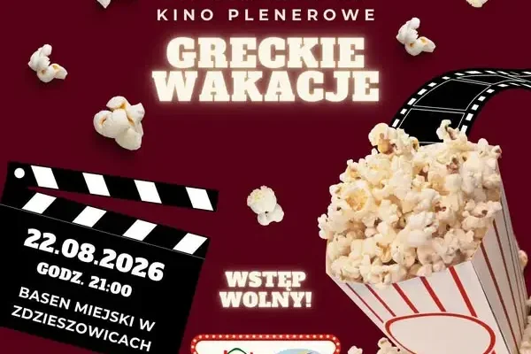 Kino plenerowe w Zdzieszowicach: „Greckie wakacje” na basenie miejskim już dziś!