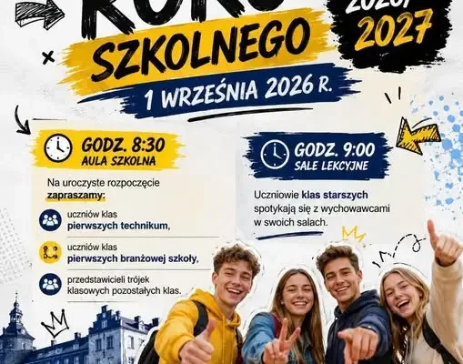 Rozpoczęcie roku szkolnego 2026/2027 w Zespole Szkół w Krapkowicach