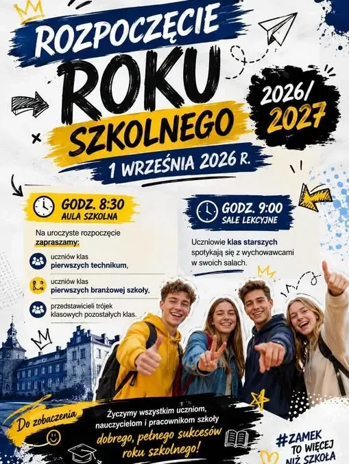 Rozpoczęcie roku szkolnego 2026/2027 w Zespole Szkół w Krapkowicach
