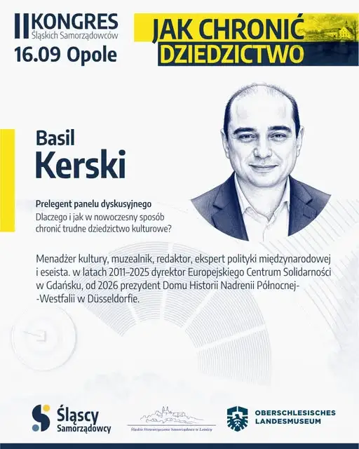 Basil Kerski gościem II Kongresu Śląskich Samorządowców w Opolu
