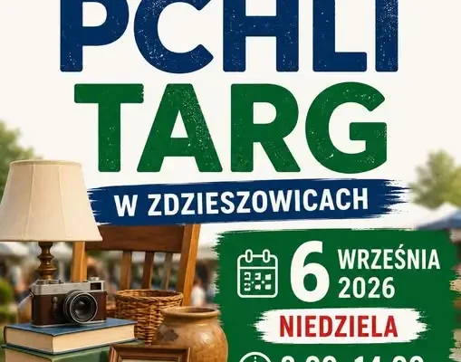 Pchli Targ w Zdzieszowicach 6 września – sprzedaj, wymień, nie wyrzucaj!