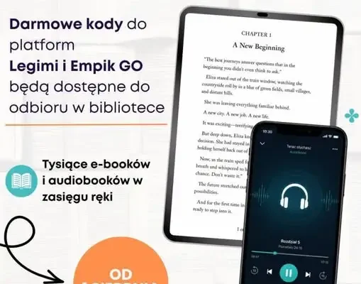 Darmowe kody do Legimi i Empik Go w bibliotece w Walcach – sprawdź, jak je odebrać