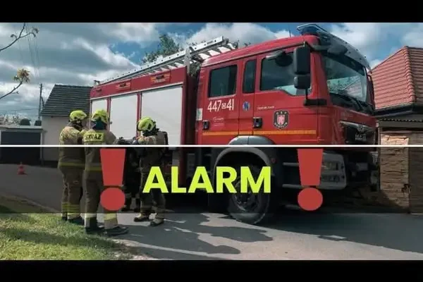 Interwencja strażaków w Gogolinie: otwarcie drzwi dla starszej osoby