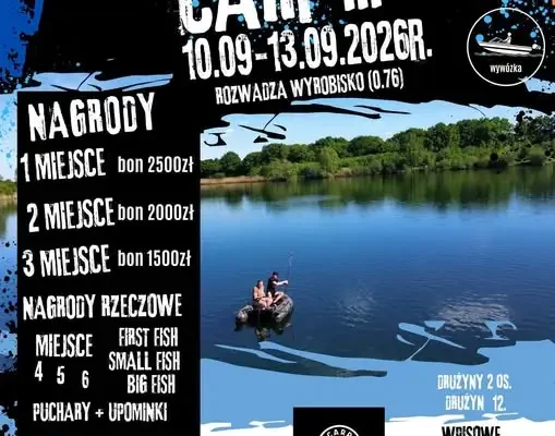 Zawody karpiowe Wild Carp III w Rozwadzy – ważne informacje dla wędkarzy
