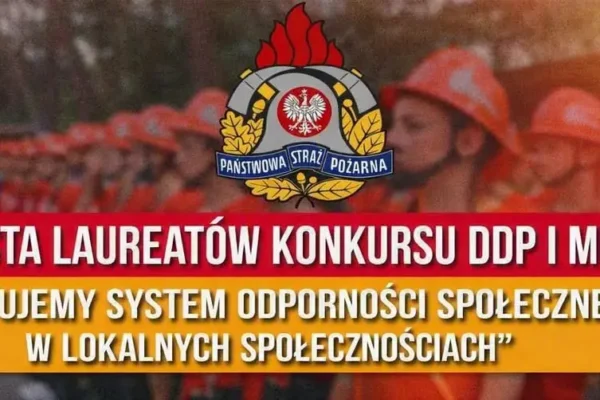 23 drużyny pożarnicze z Opolszczyzny nagrodzone w konkursie o odporności społecznej