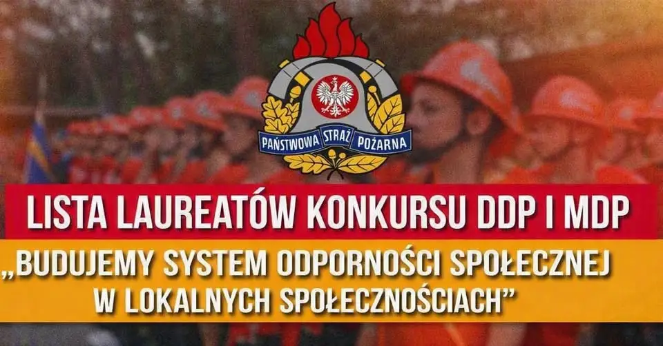 23 drużyny pożarnicze z Opolszczyzny nagrodzone w konkursie o odporności społecznej