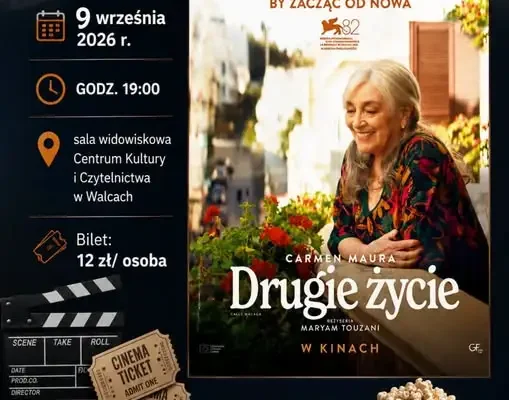 Kino Dobrego Filmu w Walcach wraca po wakacjach – pierwszy seans już 9 września
