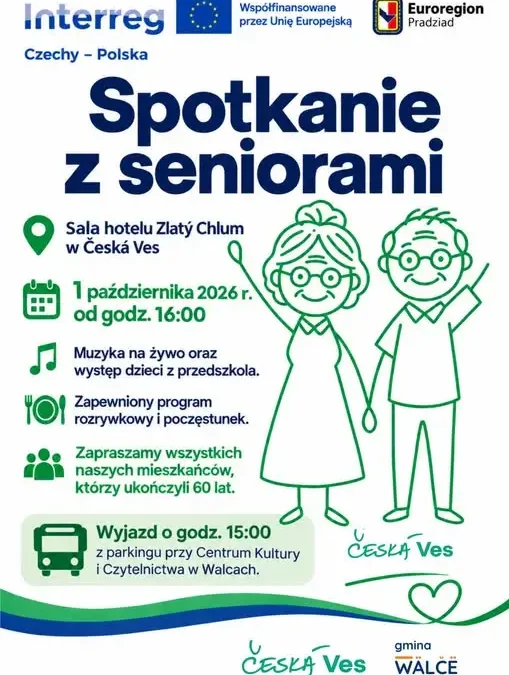 Spotkanie Seniorów w Česká Ves – wspólna inicjatywa gminy Walce