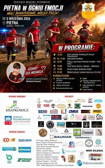 Dziecięca Drużyna Pożarnicza z Gogolina startuje w zawodach OSP Pietna