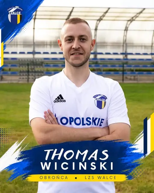 LZS Walce wita nowego obrońcę – Thomasa Wicińskiego