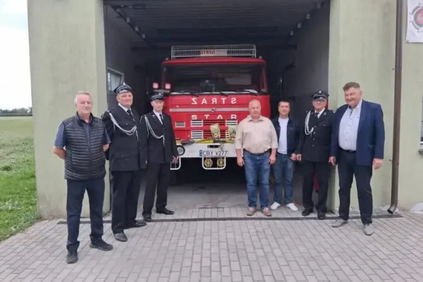 Nowy sprzęt ratowniczy dla jednostki OSP dzięki wsparciu Powiatu Bydgoskiego