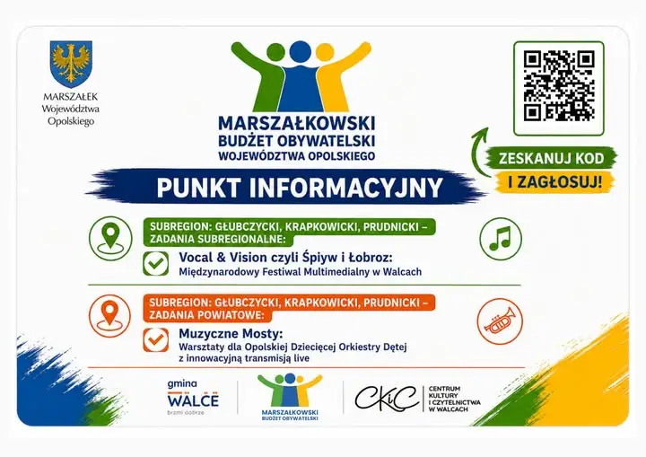 Dożynki Gminne w Walcach z punktem Marszałkowskiego Budżetu Obywatelskiego