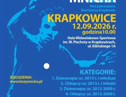 Memoriał Norberta Mnicha w Krapkowicach – turniej tenisa stołowego już dziś