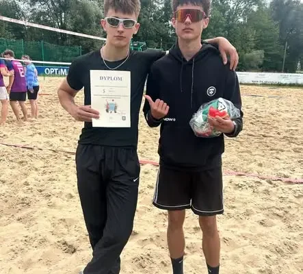 Międzynarodowy turniej siatkówki plażowej w Skoczowie – triumf pary z Zdzieszowic