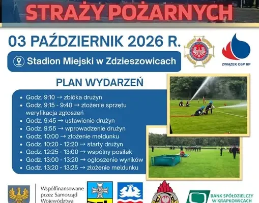 Powiatowe Zawody Sportowo-Pożarnicze w Zdzieszowicach już 3 października