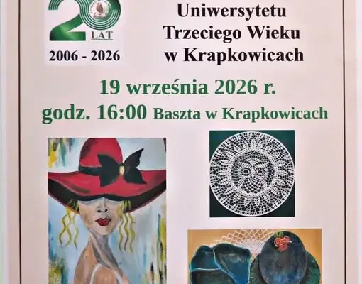 XX-lecie Uniwersytetu Trzeciego Wieku w Krapkowicach – wystawa rękodzieła w Baszcie