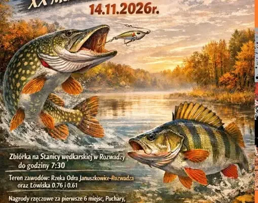 XX Memoriał im. Wiesława Dubija w Zdzieszowicach – zawody wędkarskie nad Odrą