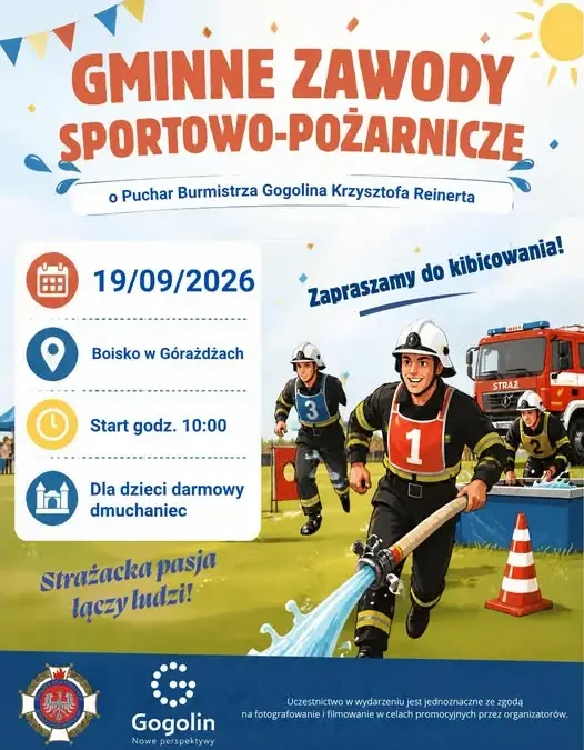 Turniej strażacki o Puchar Burmistrza Gogolina już 19 września
