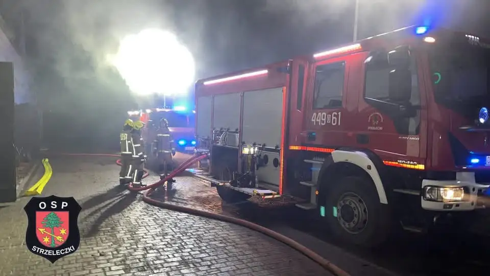 Pożar mieszkania w Mosznej – akcja strażaków z trzech jednostek