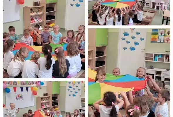 Dzień Przedszkolaka w Krapkowicach – dmuchaniec, owoce i bajkowy gość