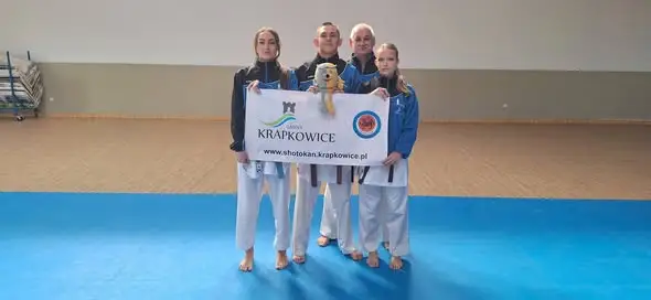 Konsultacje karate WKF w Pokrzywnej z udziałem zawodników z Krapkowic