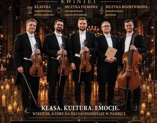 Koncert „Dżentelmeni w blasku świec” w Walcach – jesienny wieczór pełen muzyki