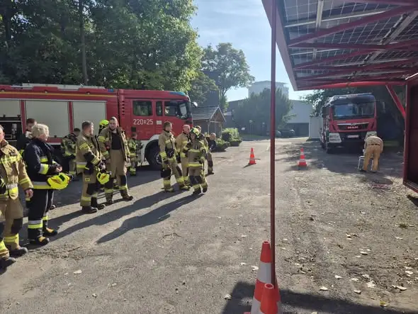 Strażacy z Gogolina szkolili się z fotowoltaiki i technik Rapid Entry