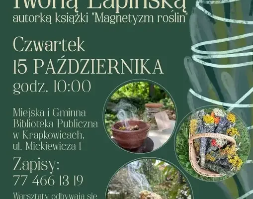 Warsztaty kadzidlarskie dla seniorów w Krapkowicach – zapisy trwają
