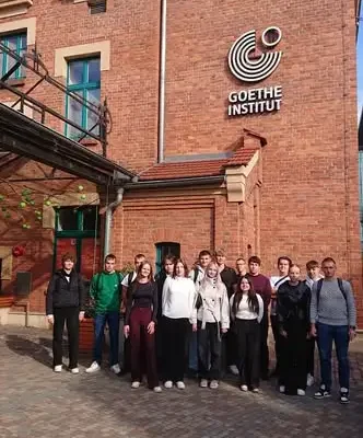 Uczniowie z Krapkowic zdawali egzamin z niemieckiego A2 w Goethe-Institut w Krakowie