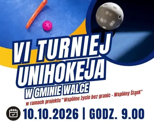 VI Turniej Unihokeja w Walcach – sportowa rywalizacja polsko-czeska już dziś