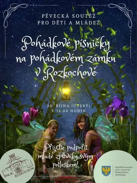 Bajkowe piosenki w Pałacu Rozkochów – konkurs wokalny już 20 października