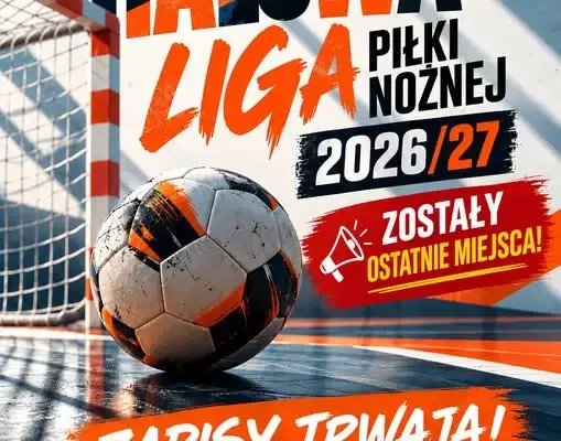 Zdzieszowice: trwają zapisy do Miejskiej Halowej Ligi Piłki Nożnej 2026/2027