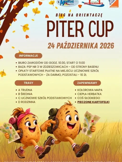 PITER CUP 2026 w Zdzieszowicach – jesienny bieg na orientację dla całych rodzin