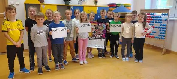 Uczniowie z Walec bili rekord w pierwszej pomocy razem z WOŚP