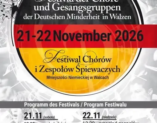 Walce zapraszają na XXXIV Festiwal Chórów i Zespołów Śpiewaczych