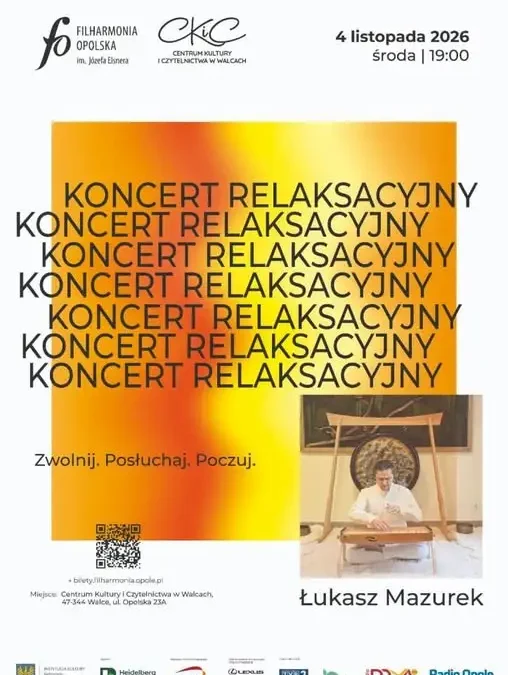 Koncert Relaksacyjny w Walcach – wyciszenie przy dźwiękach gongów i mis himalajskich