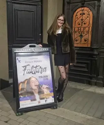 Aurelia Wójcik z Vocal Flow reprezentowała Krapkowice na konkursie w Kluczborku